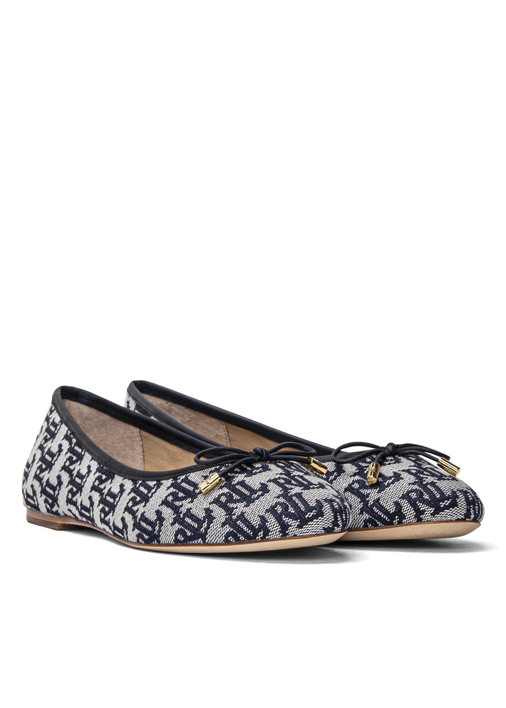 Baleriny damskie granatowe Lauren Ralph Lauren Jayna II