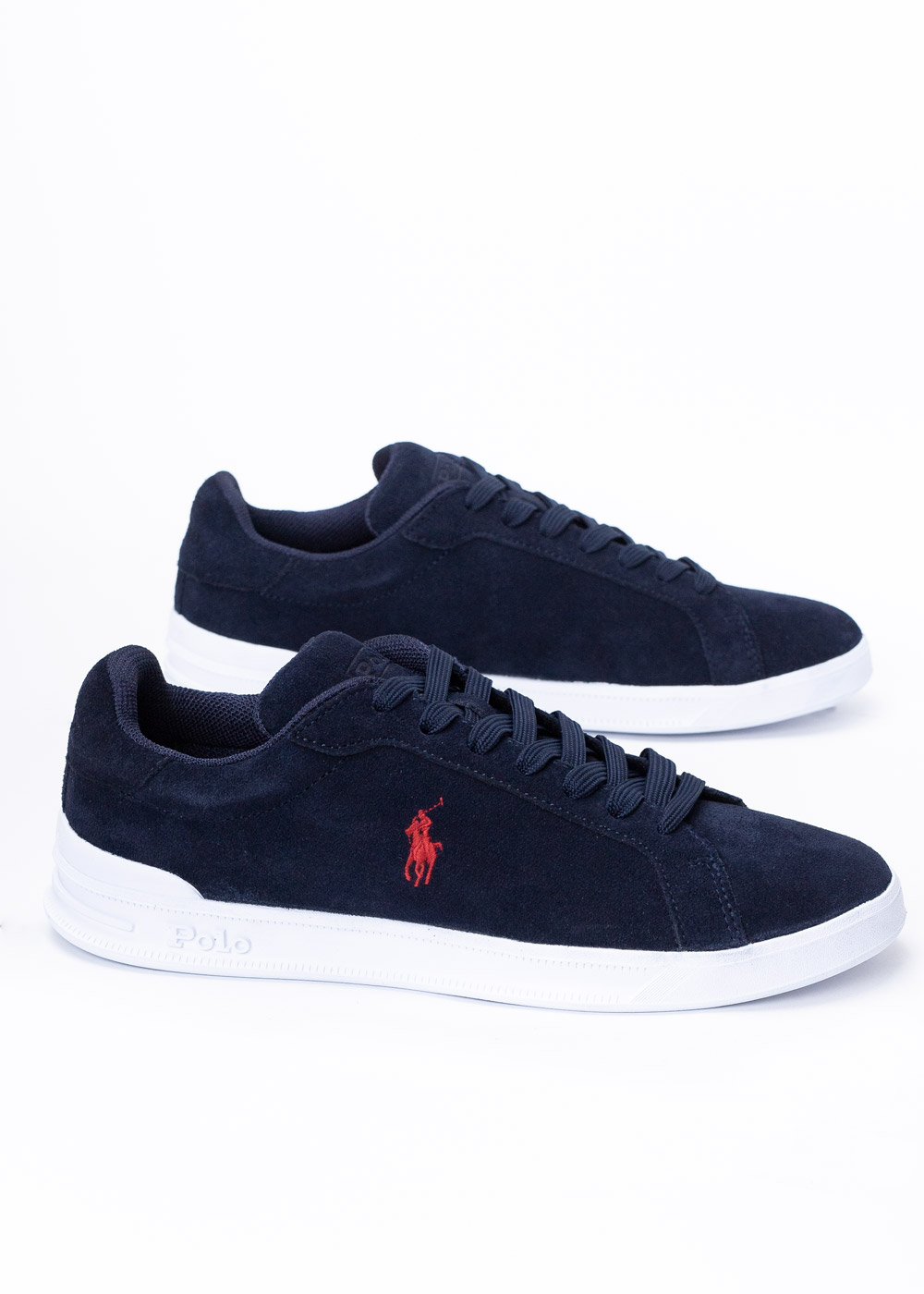 Sneakersy męskie granatowe Polo Ralph Lauren Hrt Ct II