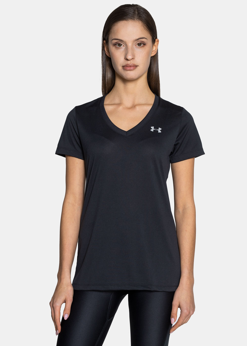 Koszulka damska Under Armour Tech Ssv Solid (1255839-002)