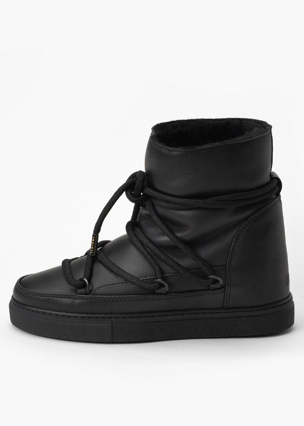 Śniegowce damskie INUIKII FULL LEATHER WEDGE