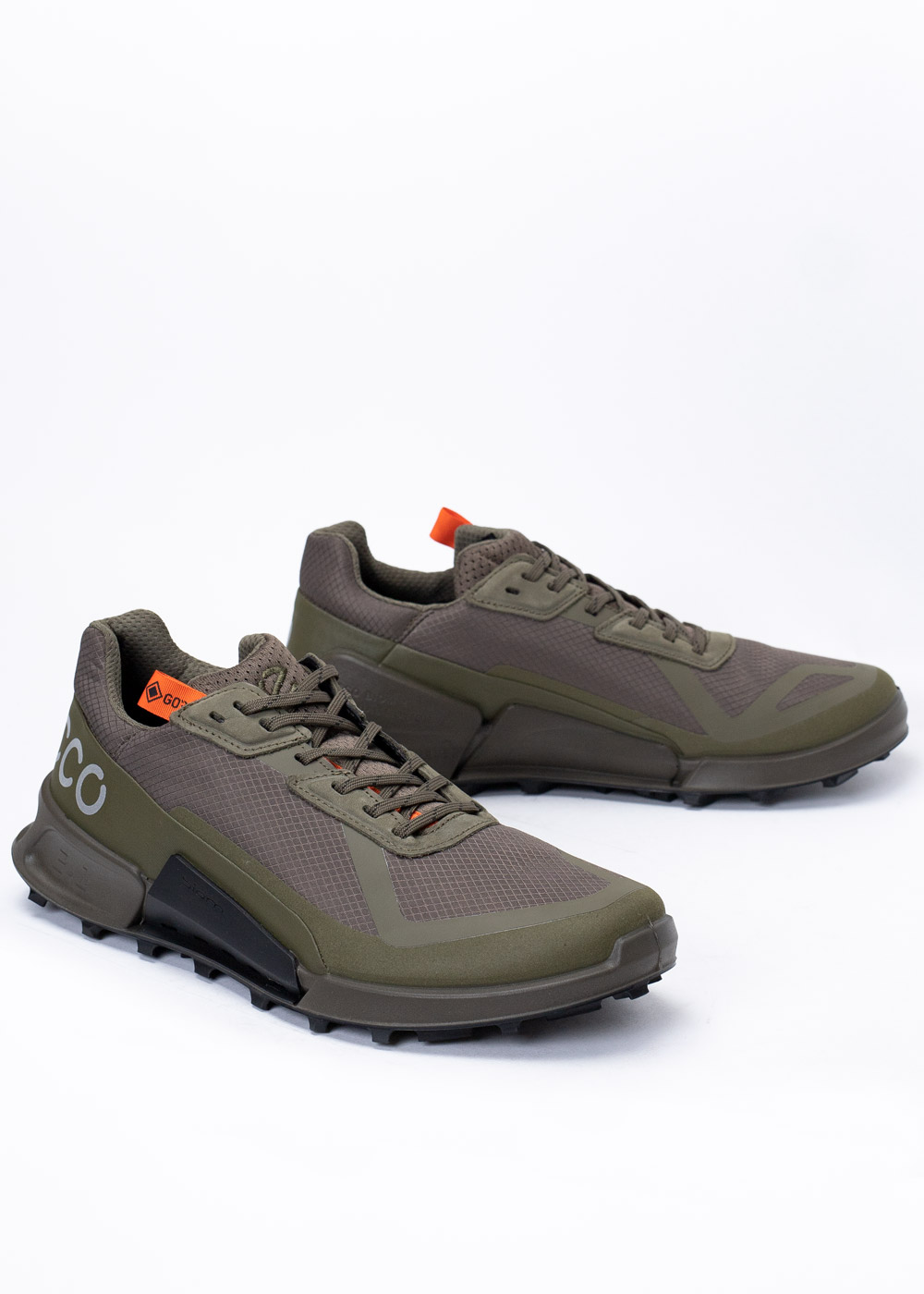 Buty trekkingowe męskie zielone ECCO BIOM 2.1 X CTRY M LOW GTX