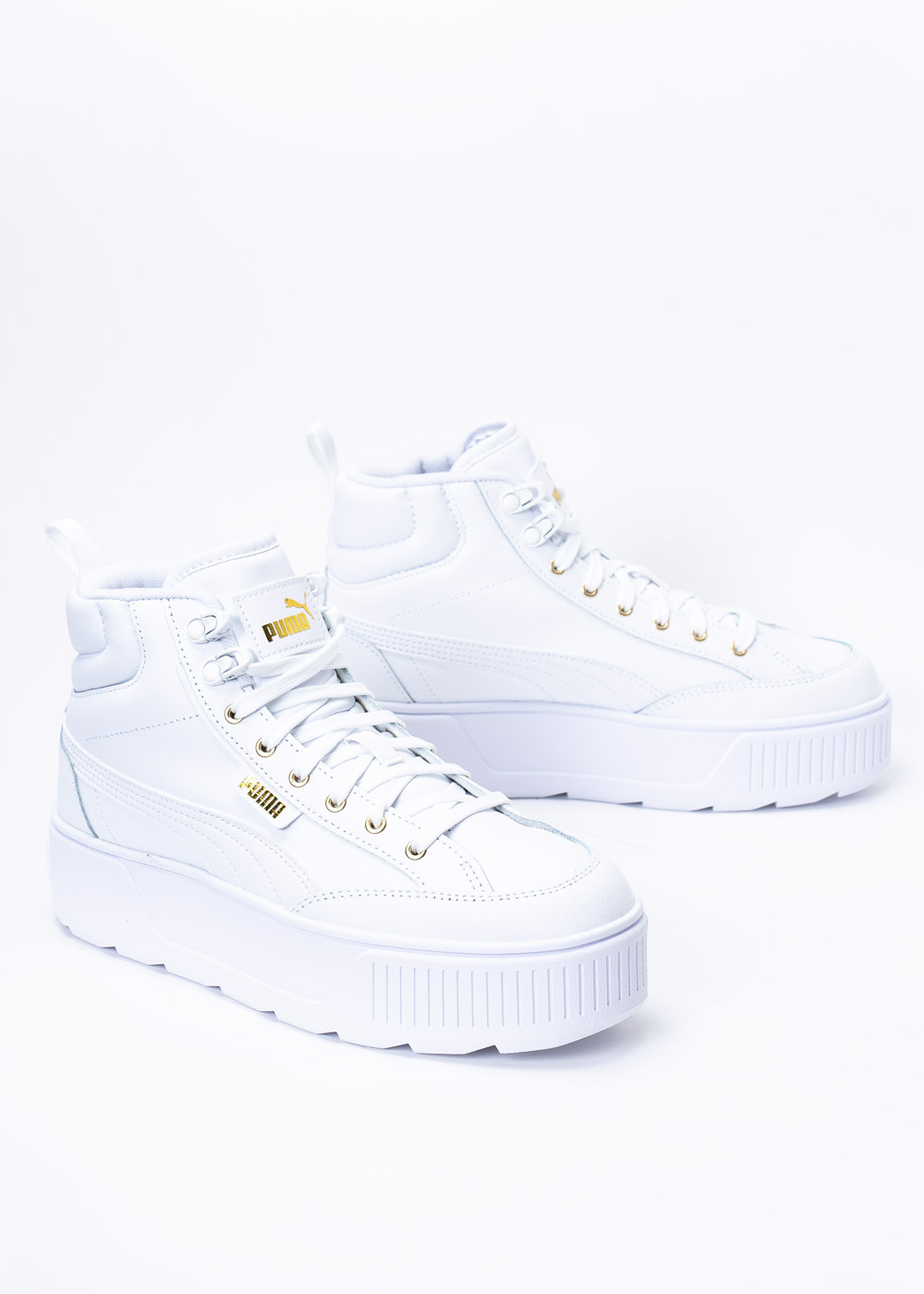 Sneakersy damskie białe PUMA KARMEN MID