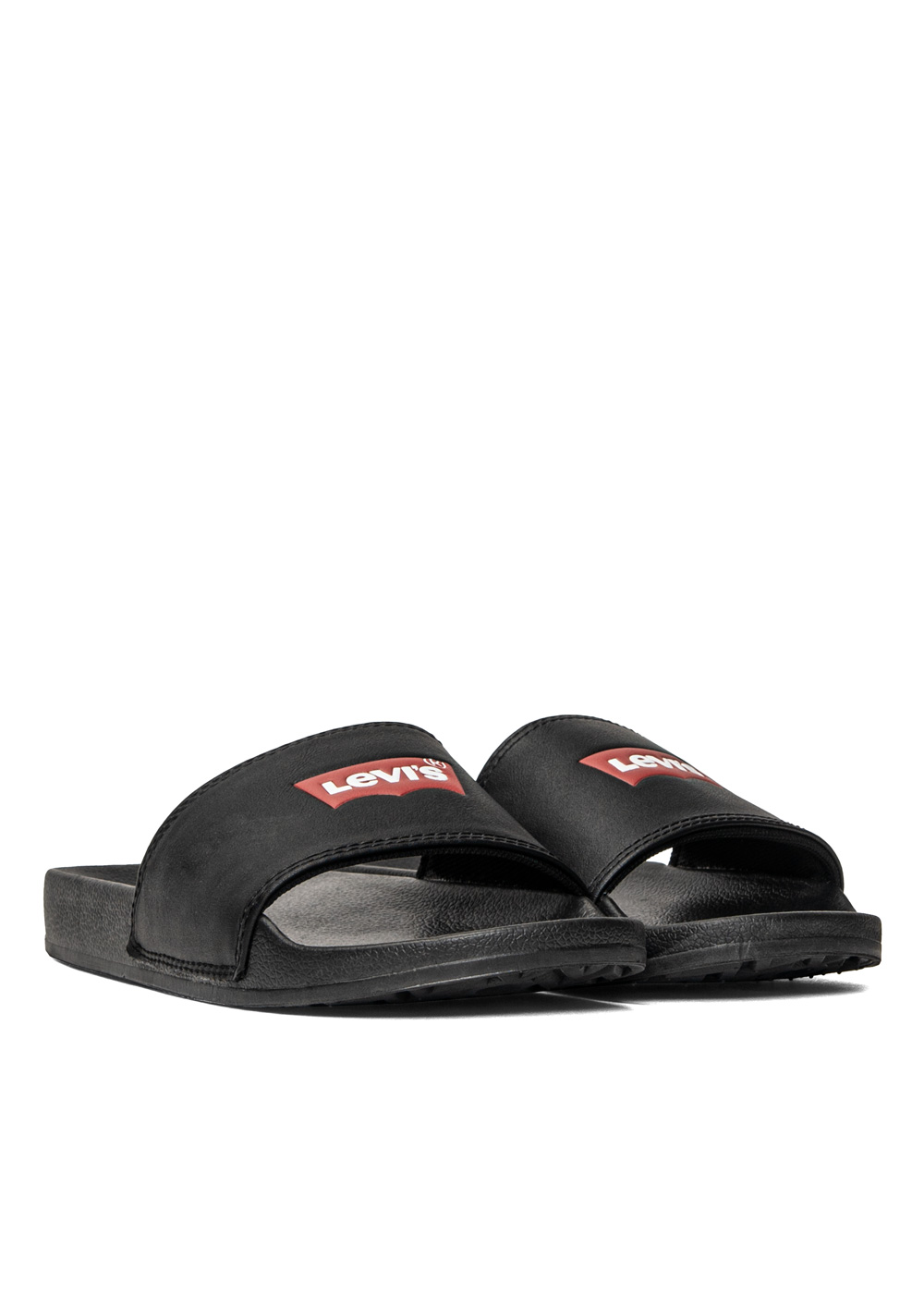 Klapki damskie czarne Levi`s June Batwing S