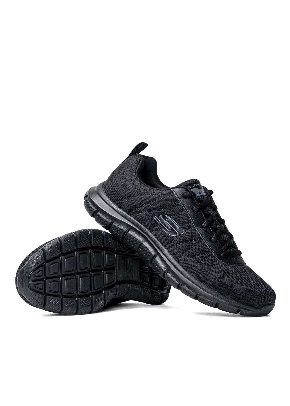 Buty treningowe męskie czarne Skechers Track Moulton