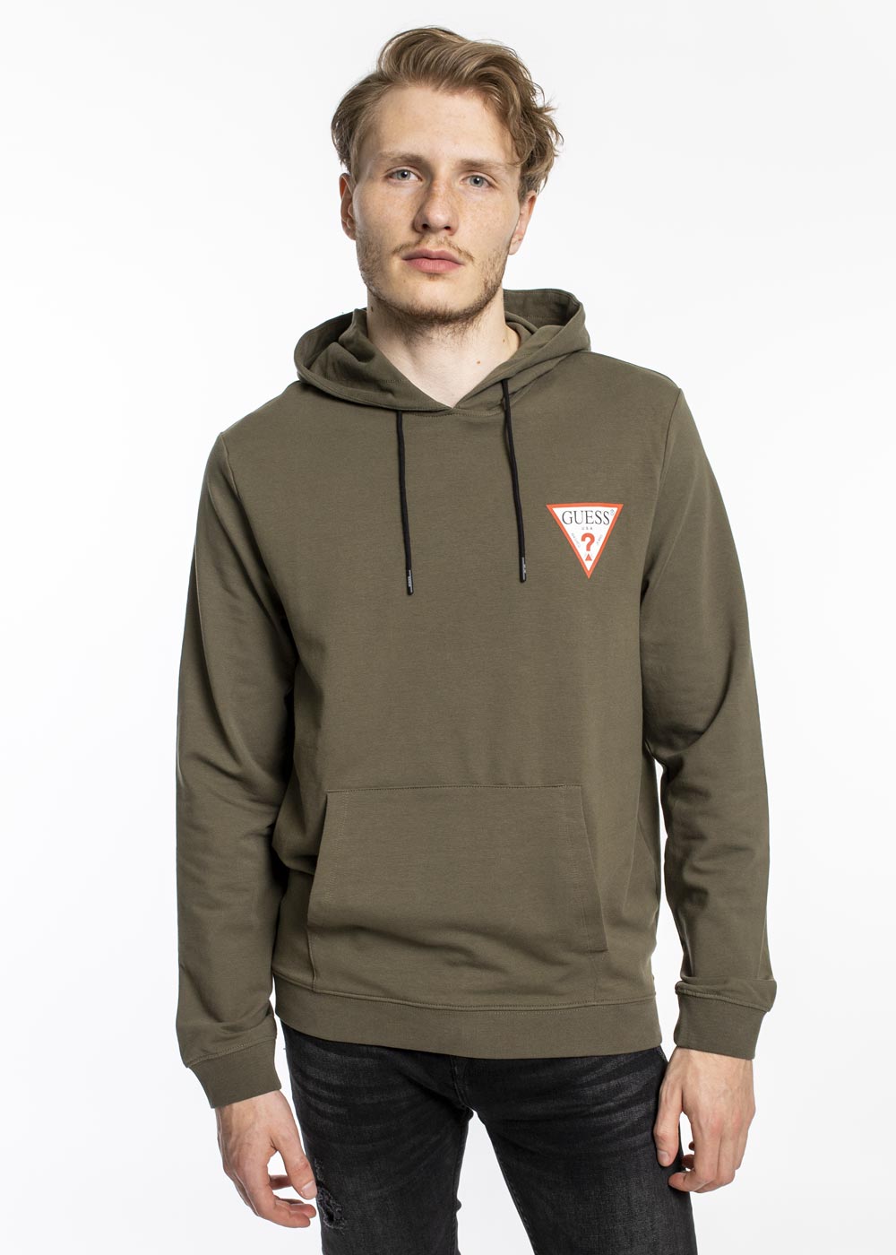 bluza męska guess christian hoodie (m1rq52k6zs1-g8f6)