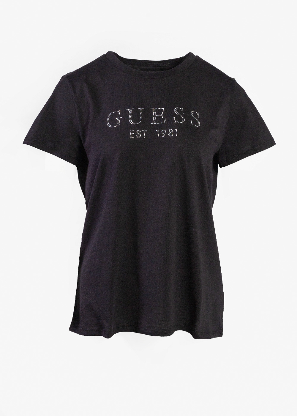 Koszulka damska GUESS SS GUESS 1981 CRYSTAL EASY TEE