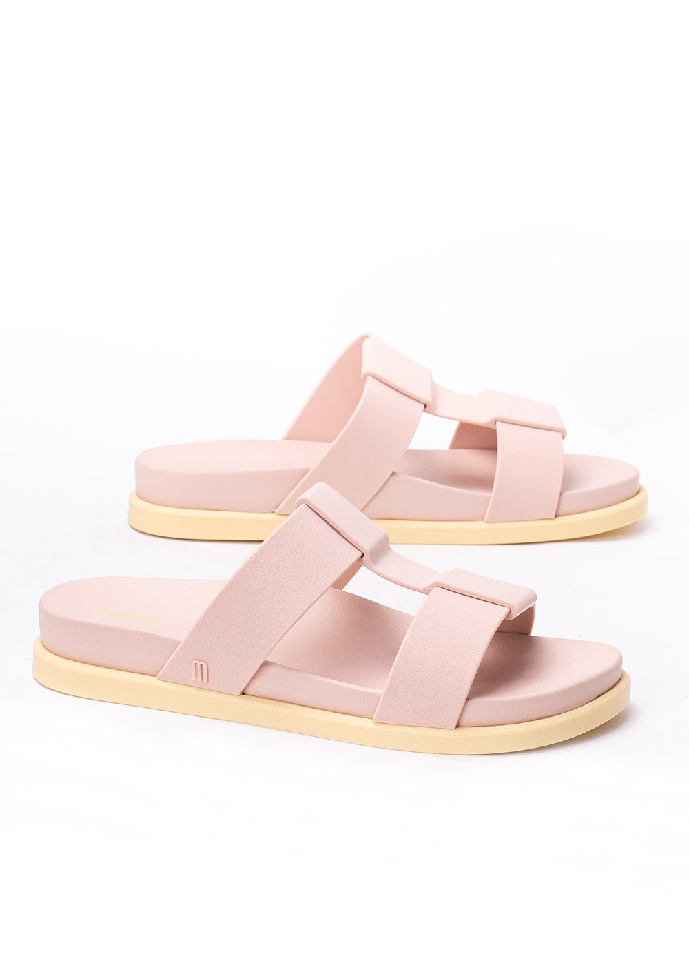 Klapki damskie różowe Melissa Way Slide AD