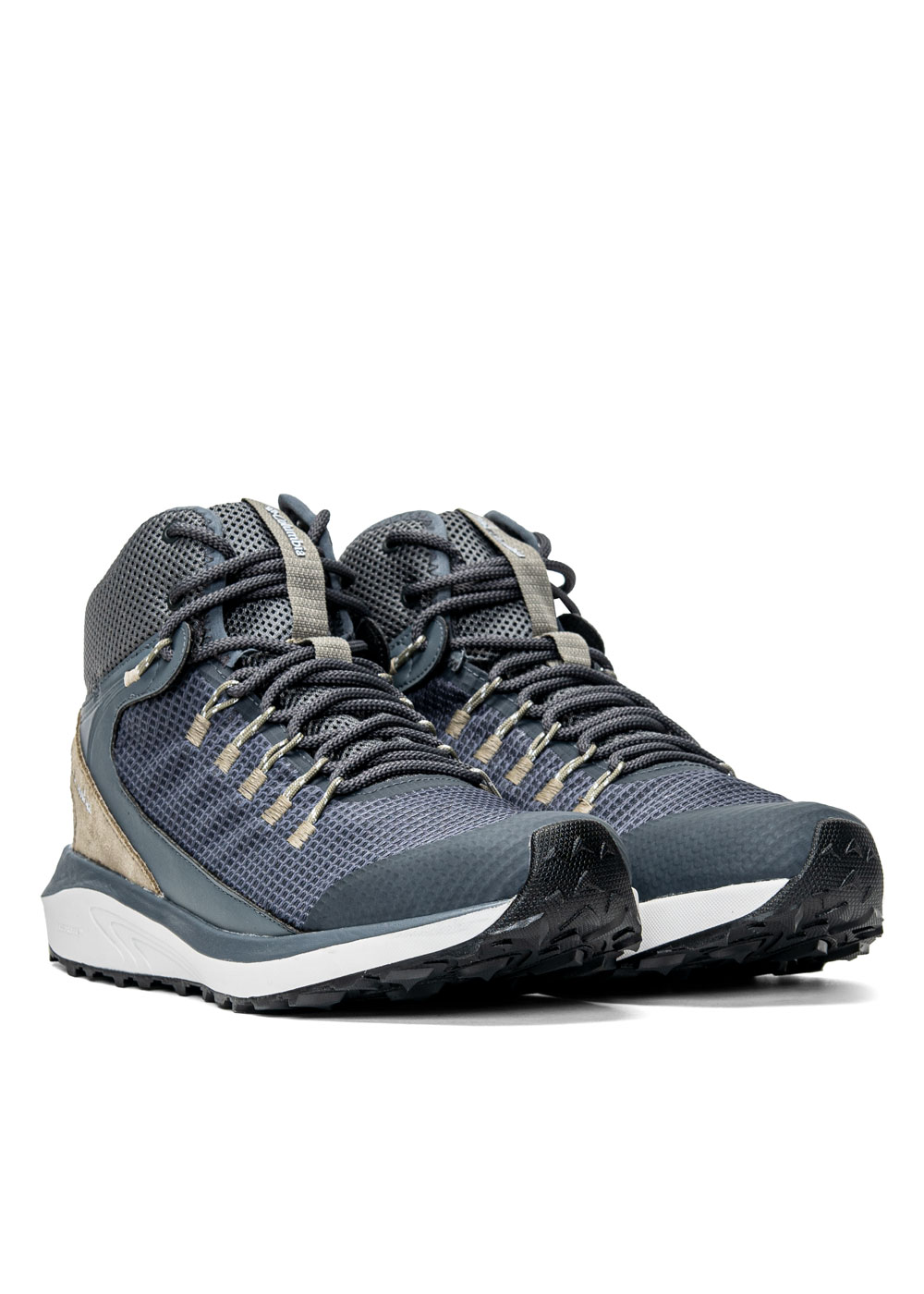 Buty trekkingowe męskie szare Columbia Woodburn II Waterproof Omni-Heat