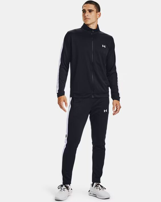 Treningowy komplet dresowy męski Under Armour EMEA Czarny
