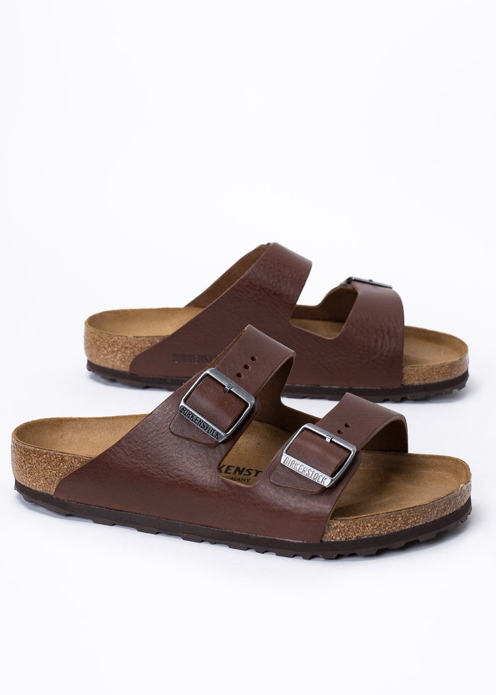 Klapki męskie brązowe Birkenstock Arizona LE Vintage Wood Roast