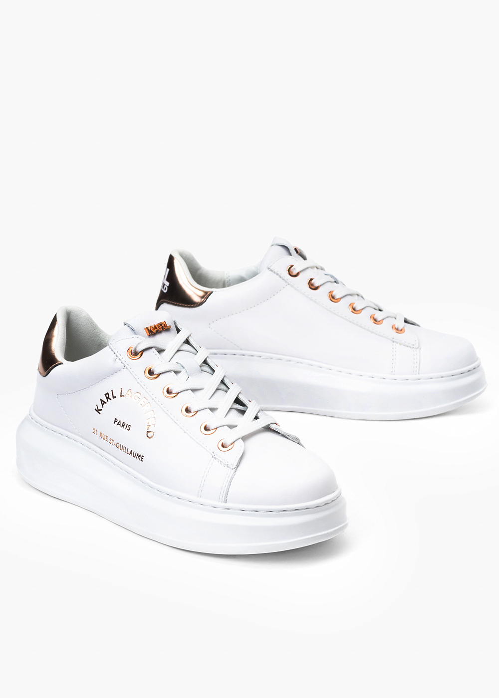 Sneakersy Damskie KARL LAGERFELD KAPRI MAISON KARL LACE