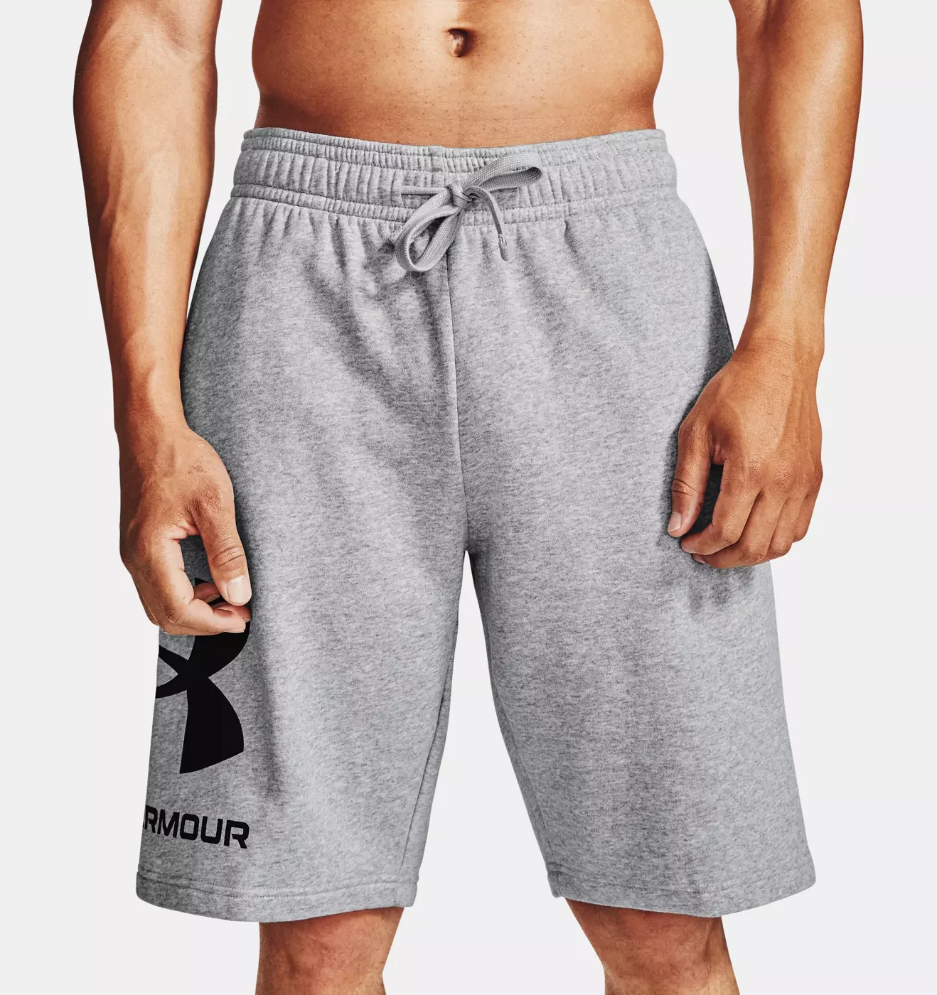 Spodenki treningowe męskie UNDER ARMOUR UA RIVAL FLC BIG LOGO SHORTS