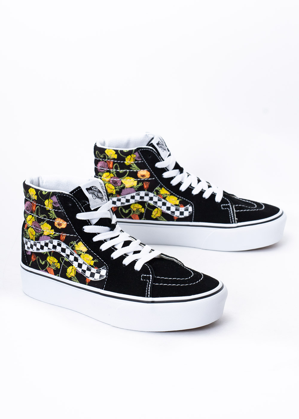 Sneakersy damskie czarne VANS UA SK8-HI PLATFORM 2.0
