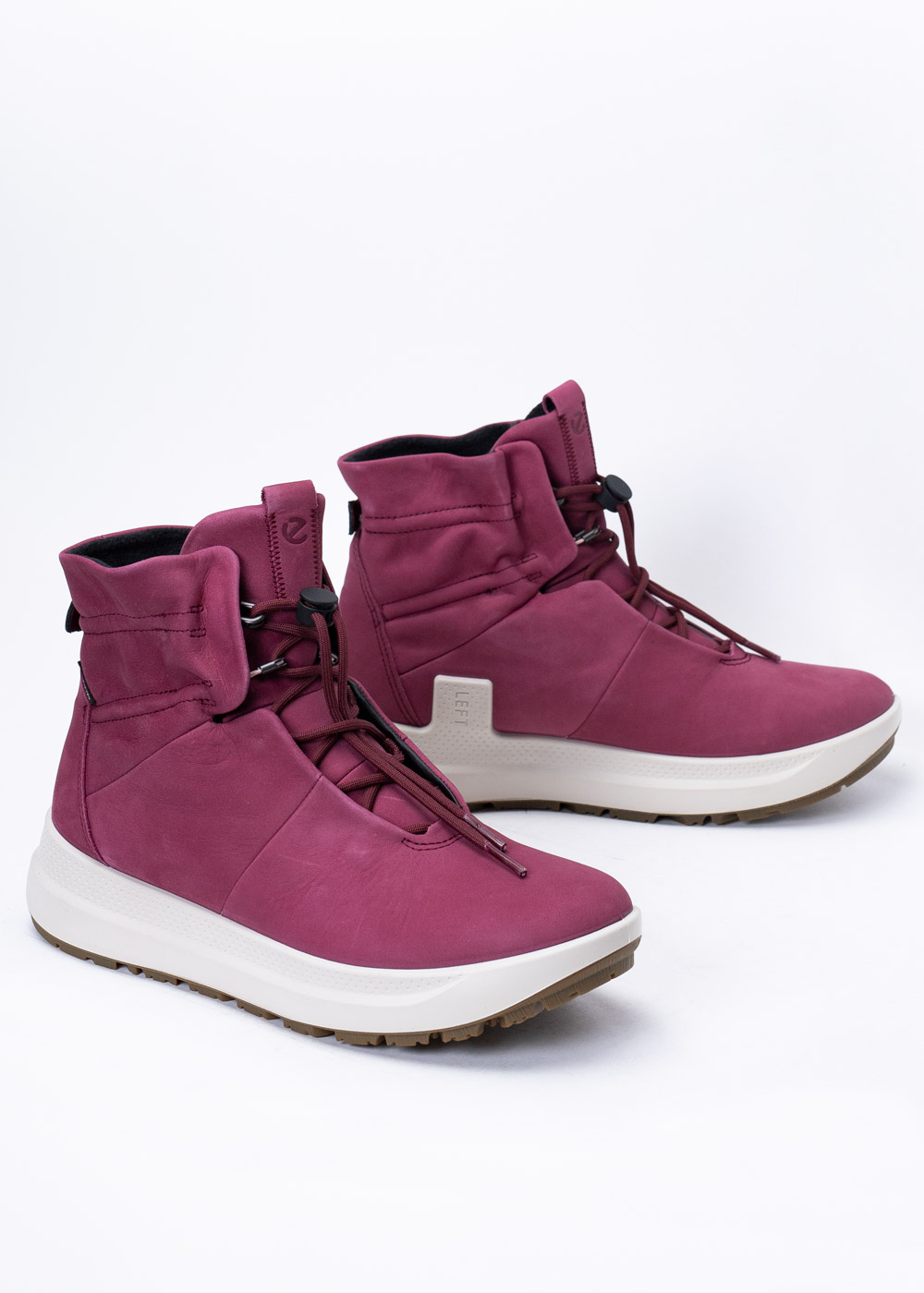 Buty outdoorowe damskie różowe ECCO SOLICE W MID GTX