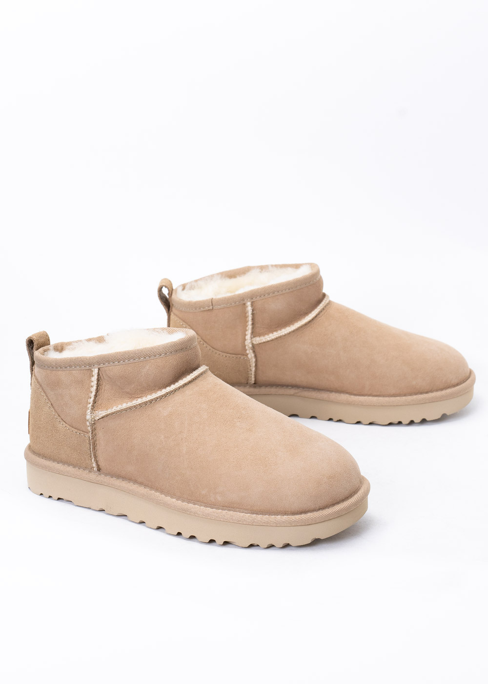 UGG W CLASSIC ULTRA MINI Buty zimowe damskie beżowe