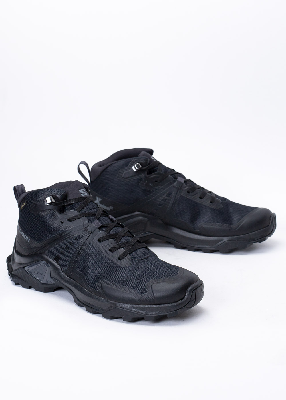 Buty trekkingowe męskie czarne SALOMON X RAISE 2 MID GTX