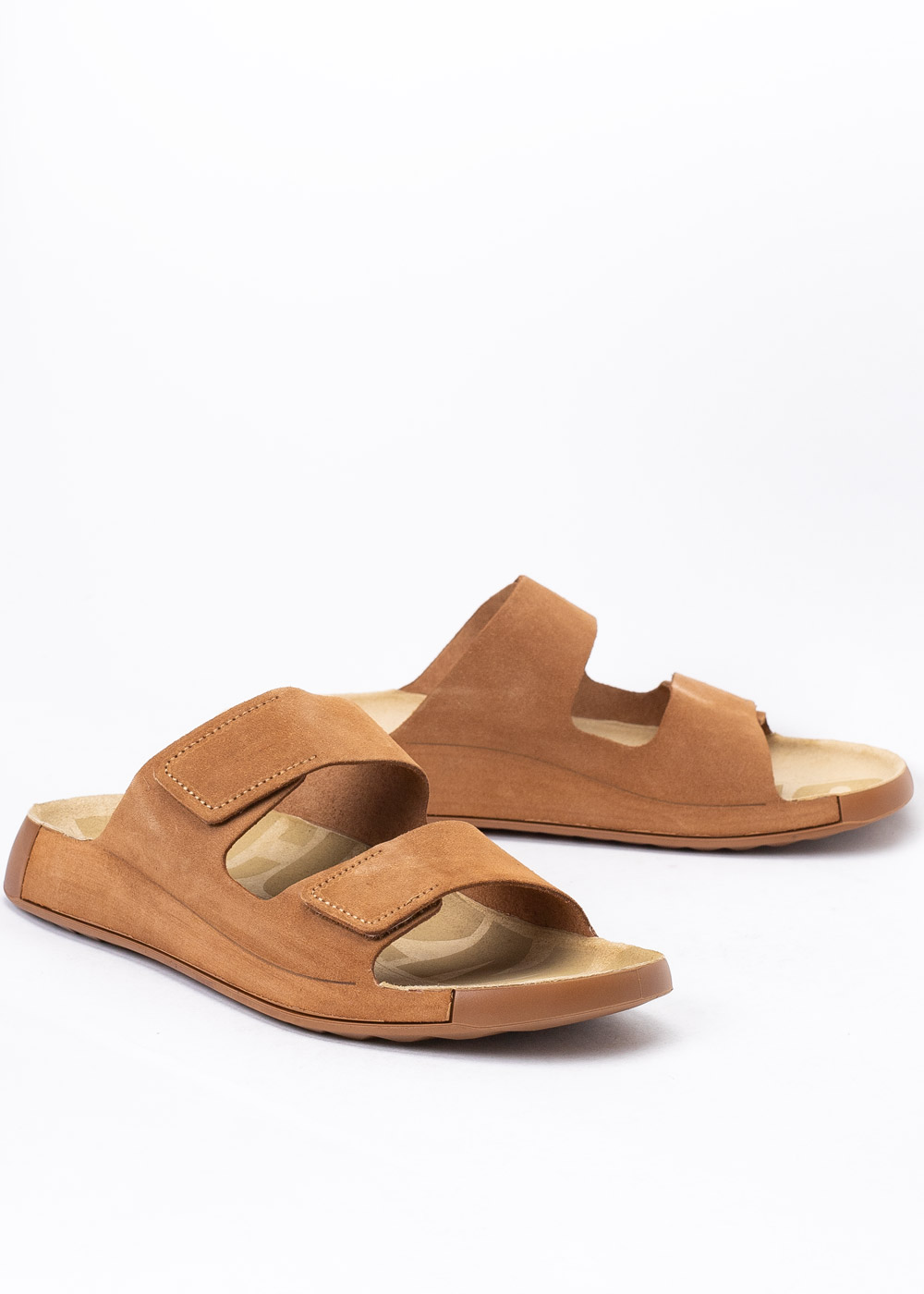 Klapki męskie brązowe ECCO 2ND COZMO M SLIDE