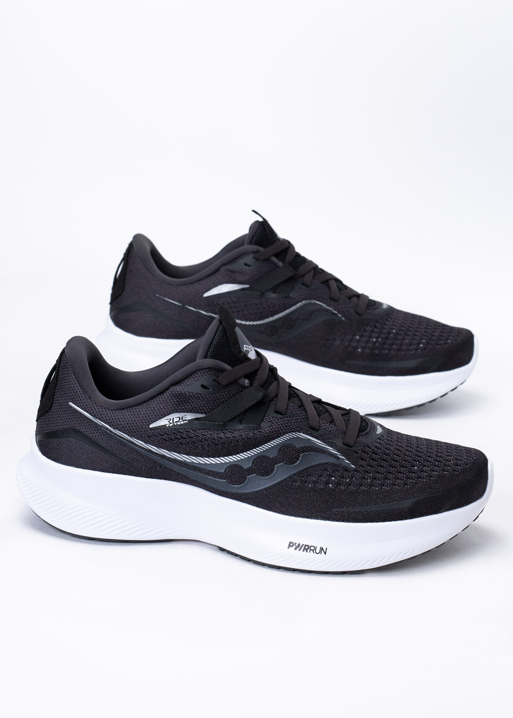 Buty do biegania męskie czarne Saucony Ride 15 Wide