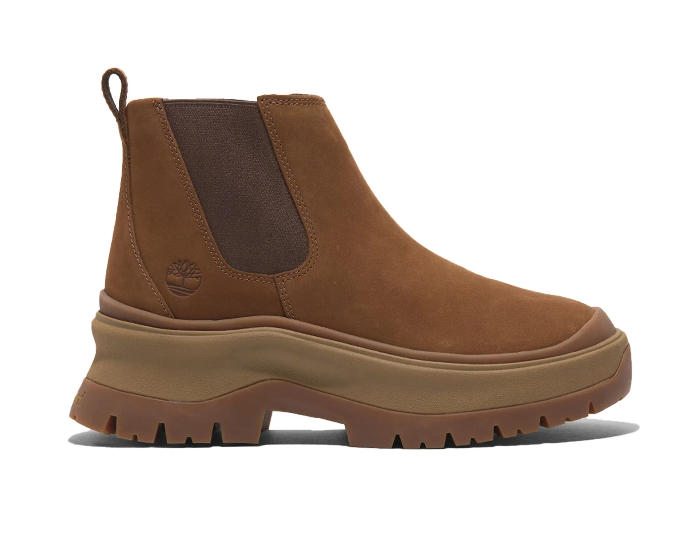 Timberland Roxie Lane MID CHELSEA BOOT RUST NUBUCK Sztyblety damskie