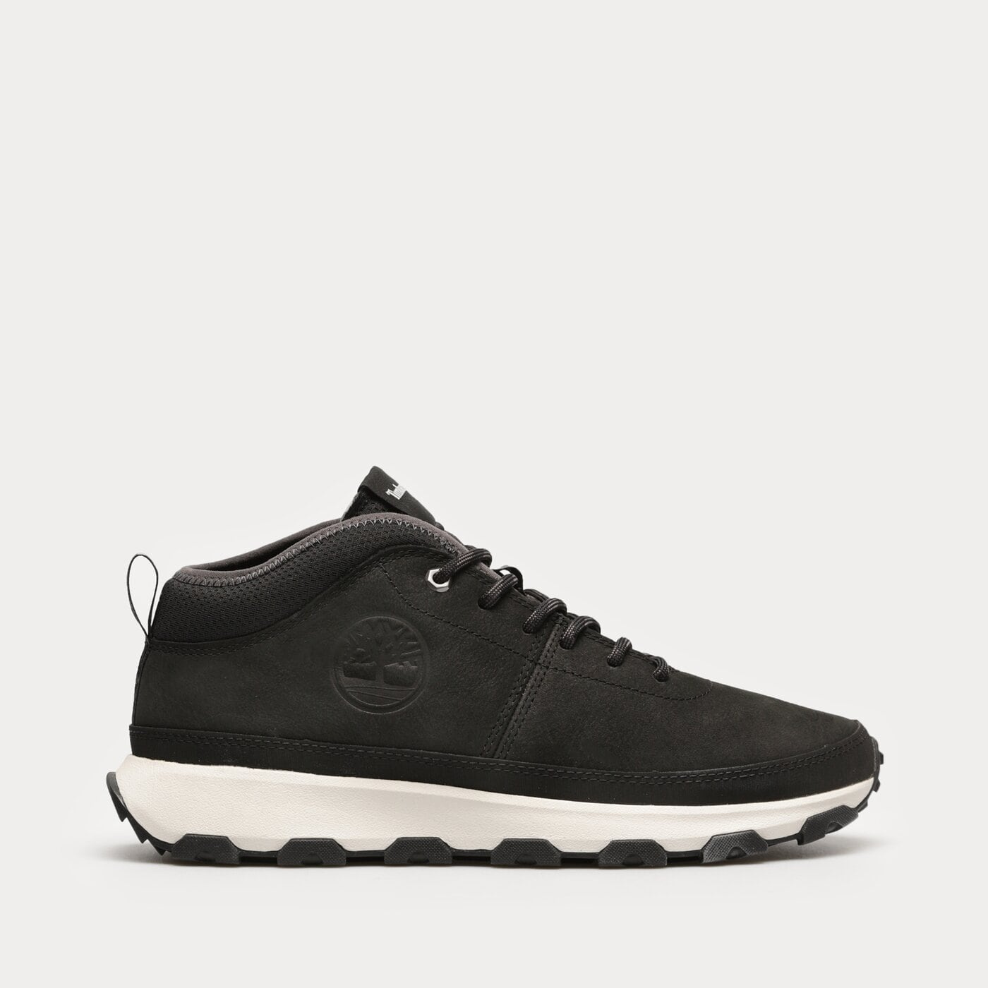 Timberland Winsor Trail MID LACE UP SNEAKER JET BLACK Trzewiki męskie