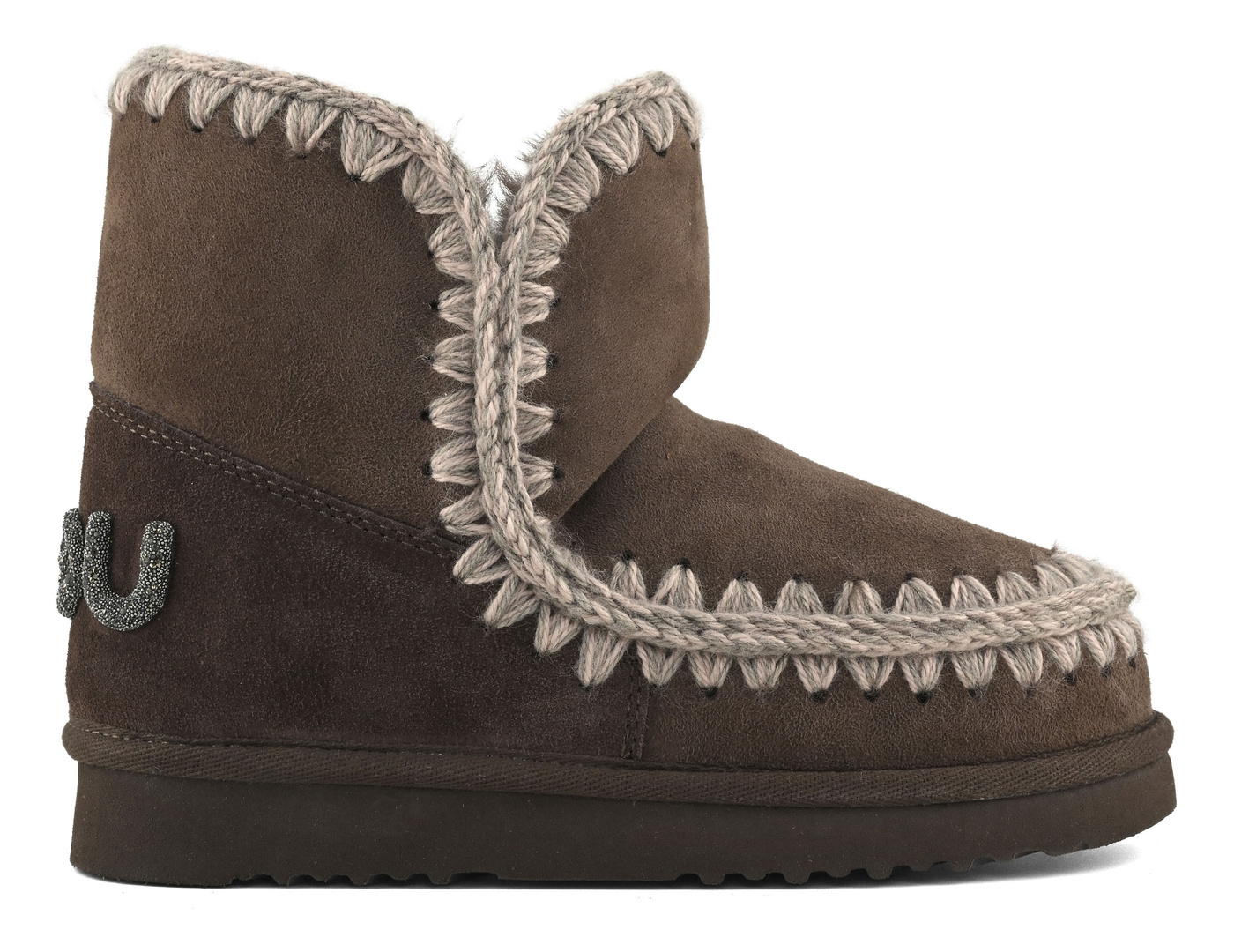 MOU ESKIMO 18 GLITTER LOGO Śniegowce damskie