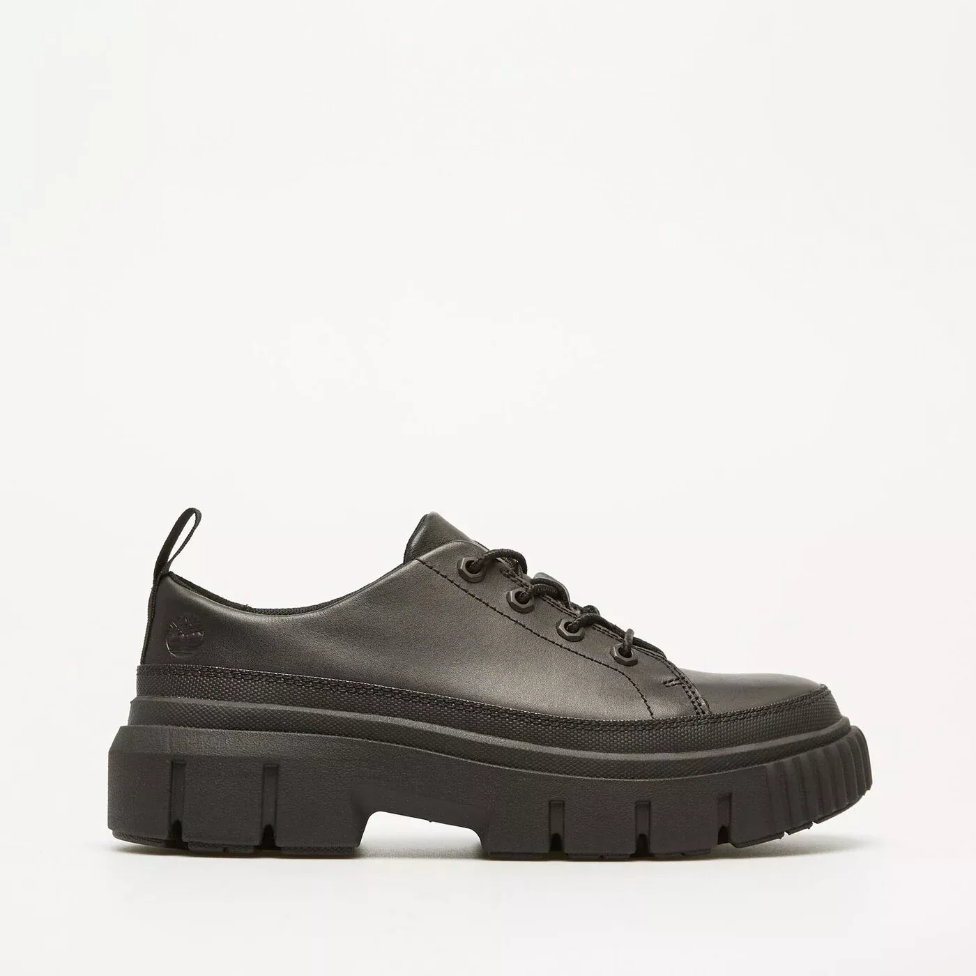 Timberland Greyfield LACE UP SHOE JET BLACK Sneakersy damskie