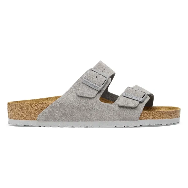 Klapki męskie Birkenstock Arizona Suede Leather