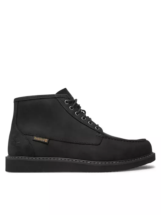Timberland NEWMARKET MID LACE UP CHUKKA BOOT BLACK NUBUCK Trzewiki męskie