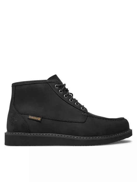 Timberland NEWMARKET MID LACE UP CHUKKA BOOT BLACK NUBUCK Trzewiki męskie