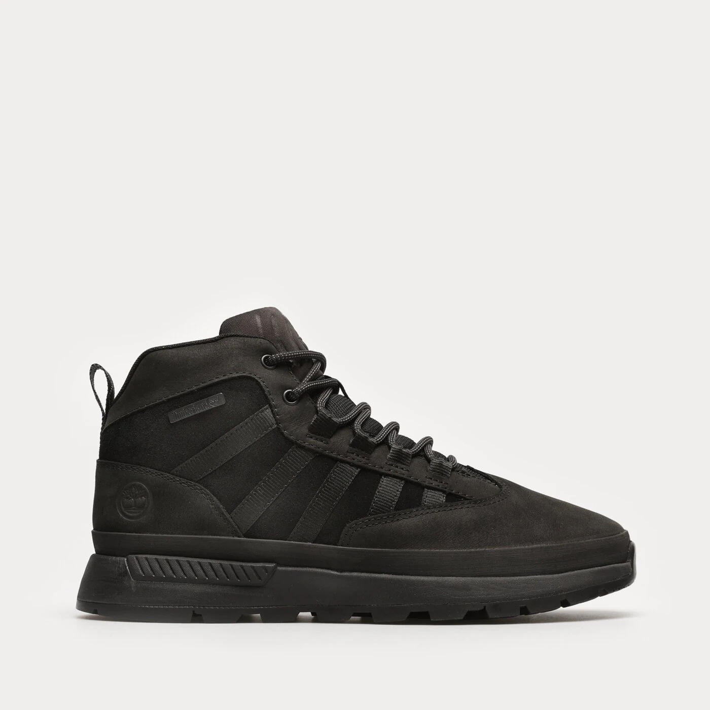Timberland Euro Trekker MID LACE UP SNEAKER JET BLACK Sneakersy męskie