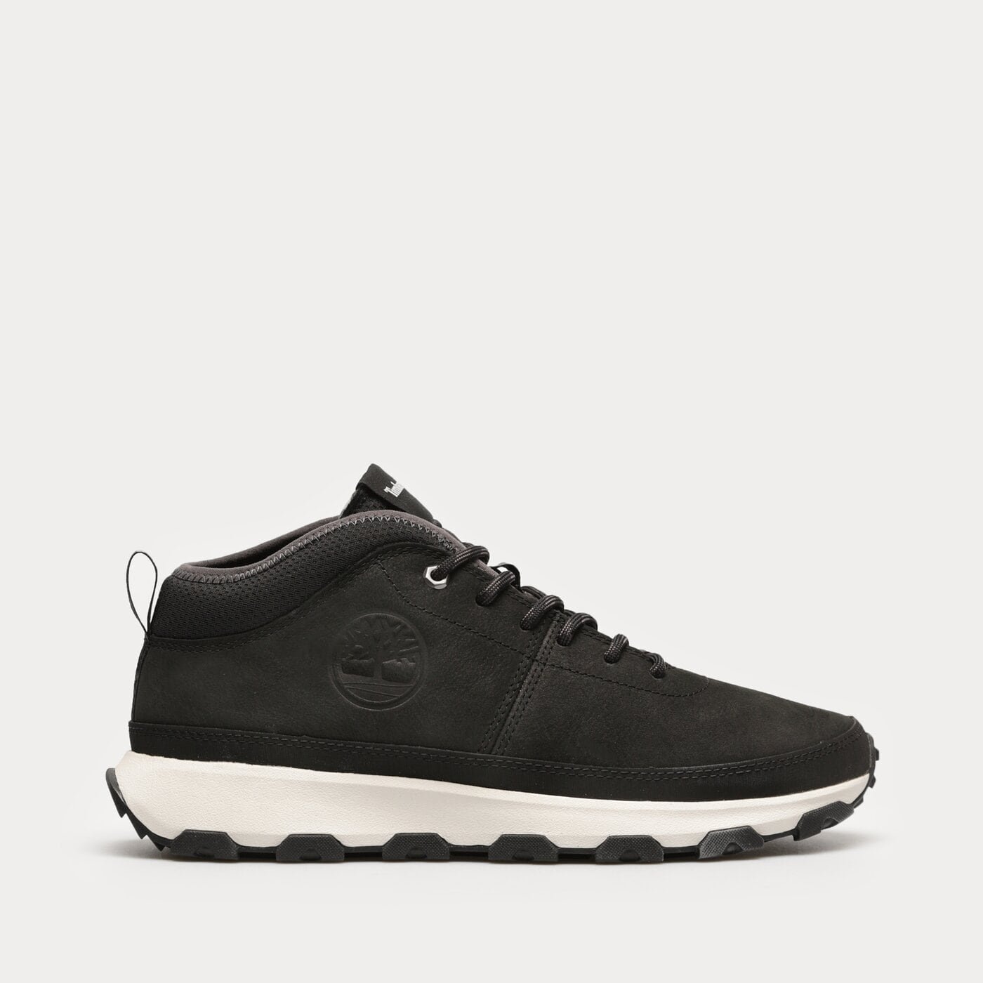 Timberland Winsor Trail MID LACE UP SNEAKER JET BLACK Trzewiki męskie