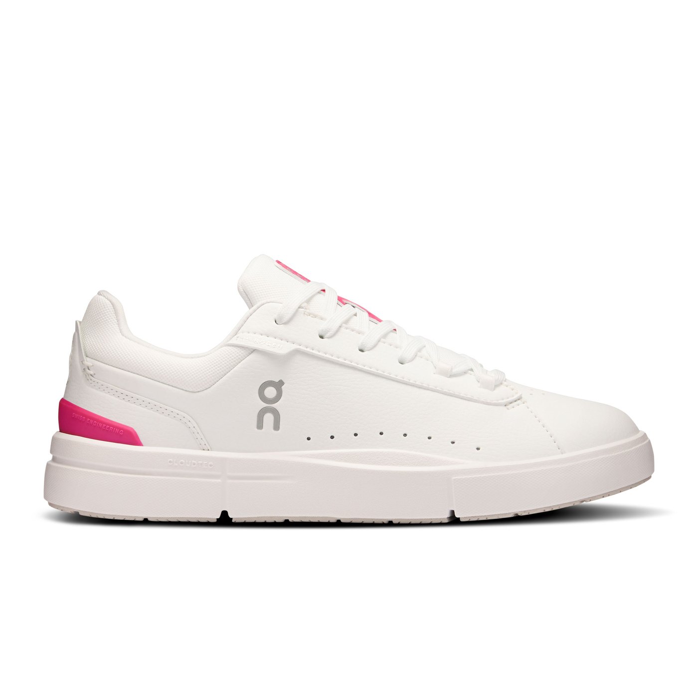 ON The Roger Advantage White | Pink Sneakersy damskie