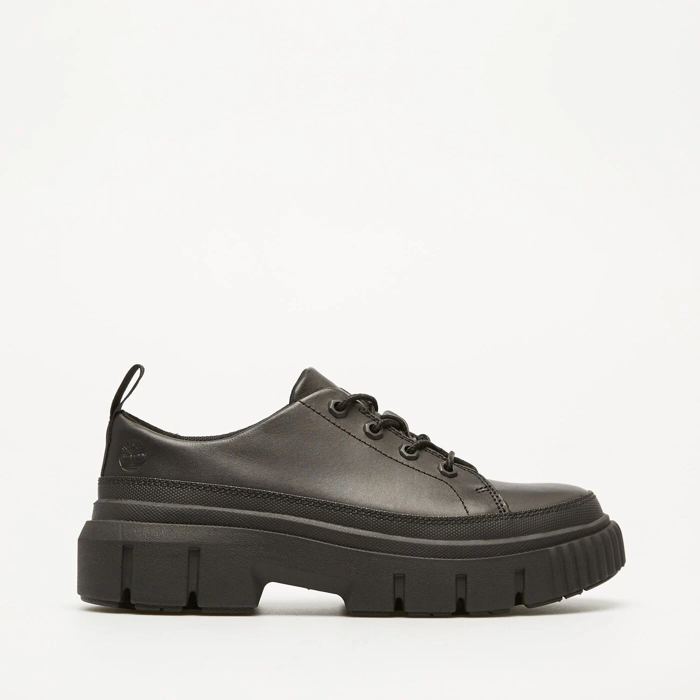 Timberland Greyfield LACE UP SHOE JET BLACK Sneakersy damskie