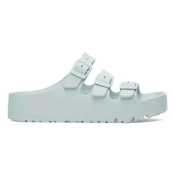Birkenstock Florida III Flex Platform EVA Surf Green Klapki damskie