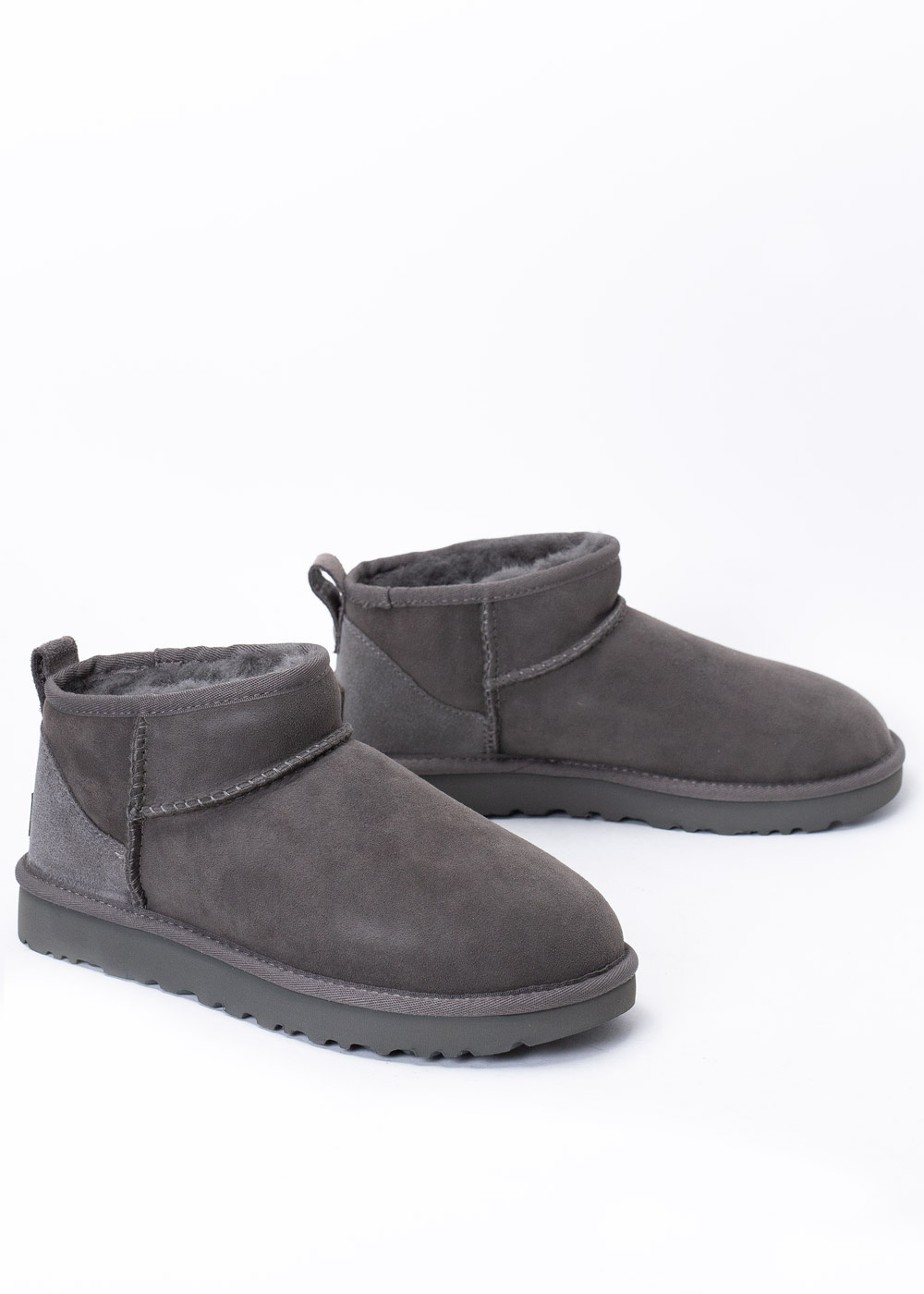 UGG W Classic Ultra Mini Buty zimowe damskie szare