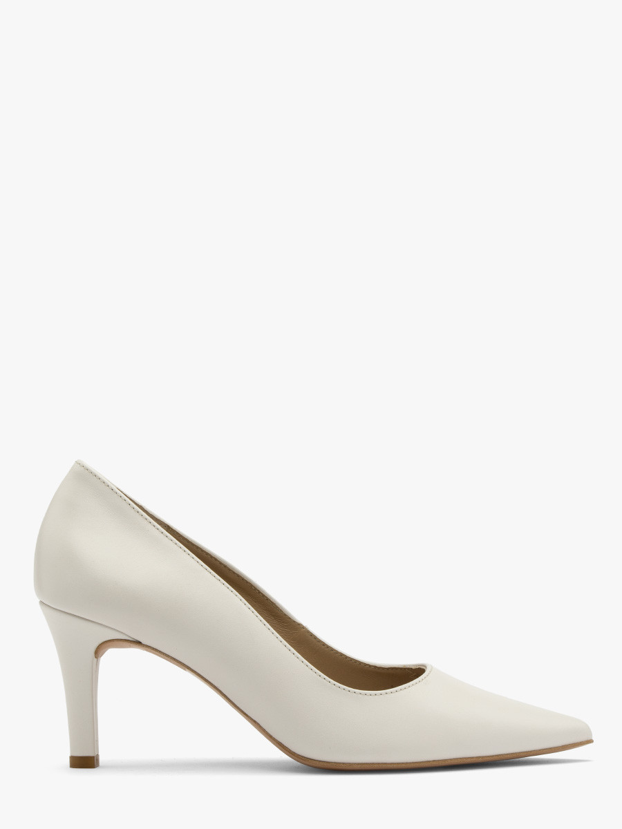 Kremowe czółenka damskie OFELIA