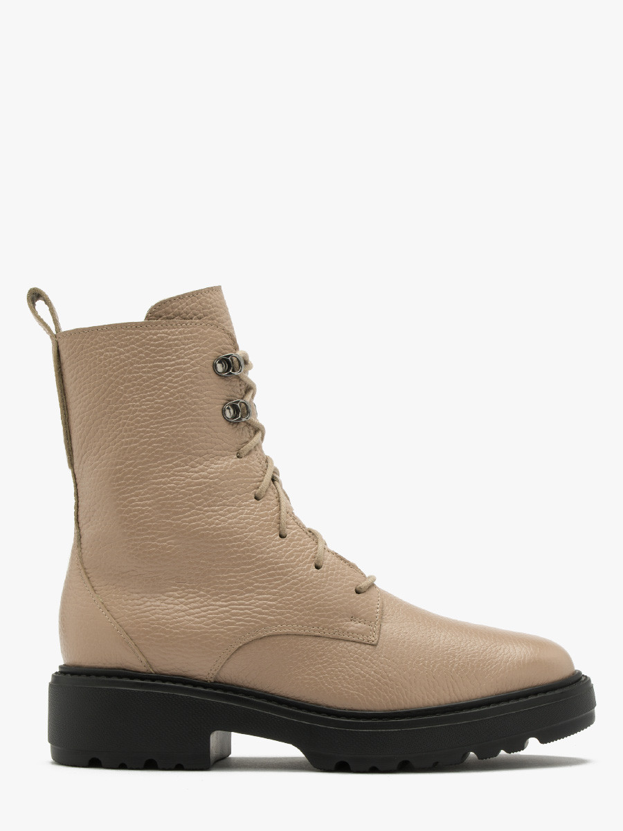 Beżowe trzewiki na lekkim spodzie MICHALINA