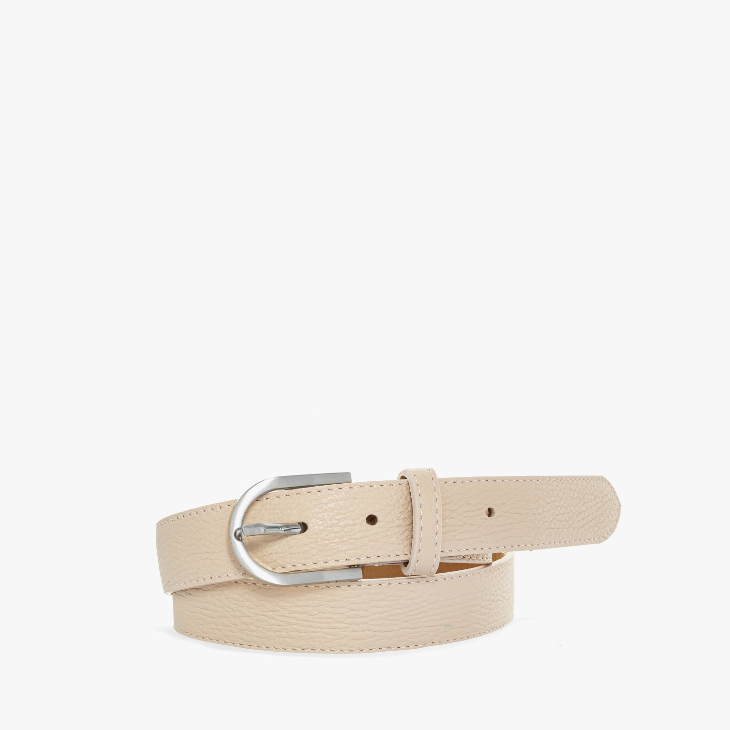 Beżowy pasek damski PASEK DAMSKI