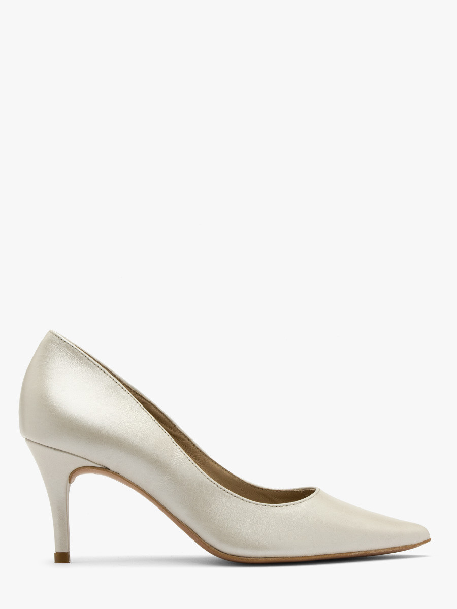 Perłowe czółenka damskie OFELIA