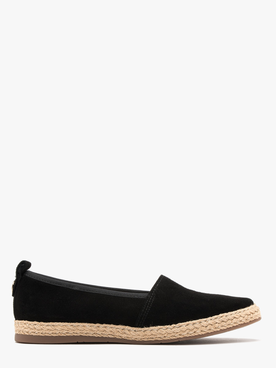 Czarne espadryle DINA
