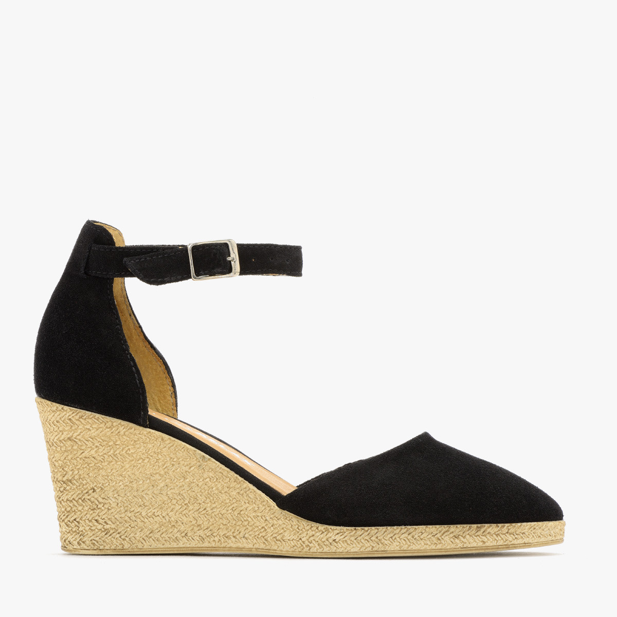 Czarne czółenko na platformie ADA