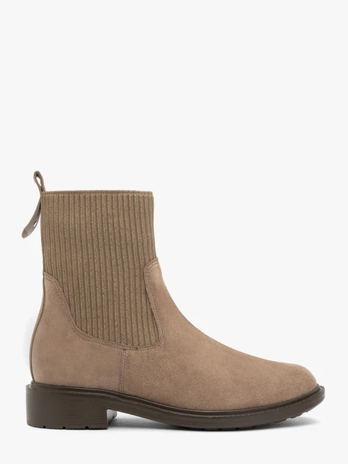 Piaskowe sztyblety ze ściągaczem