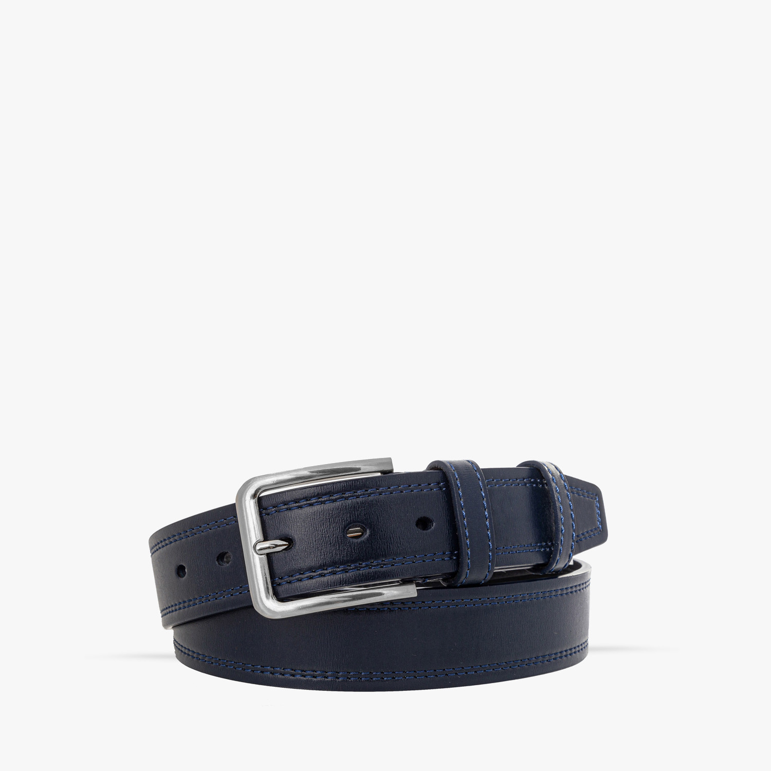 Granatowy pasek męski PASEK MĘSKI