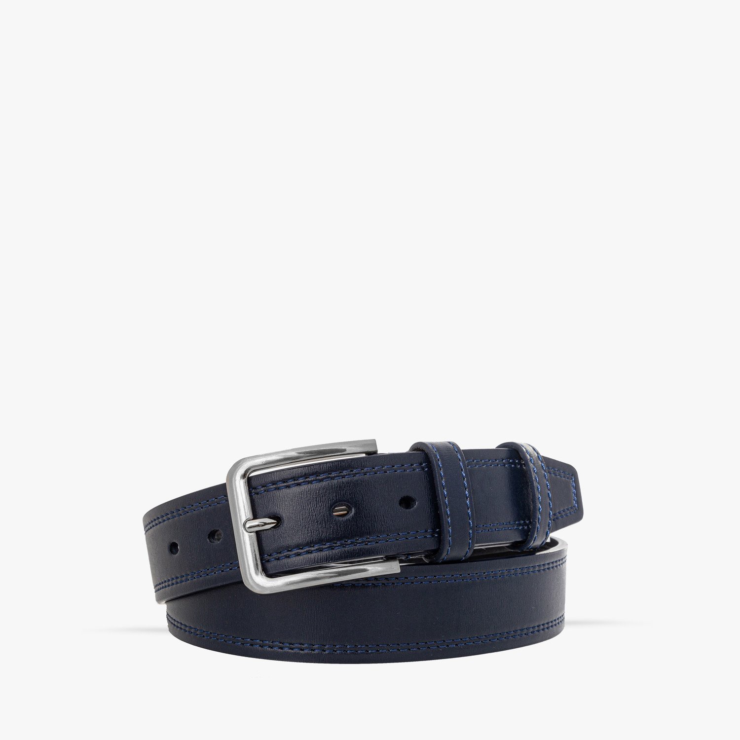 Granatowy pasek męski PASEK MĘSKI