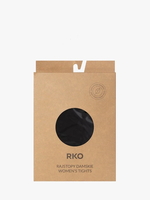 Czarne gładkie rajstopy 50 DEN