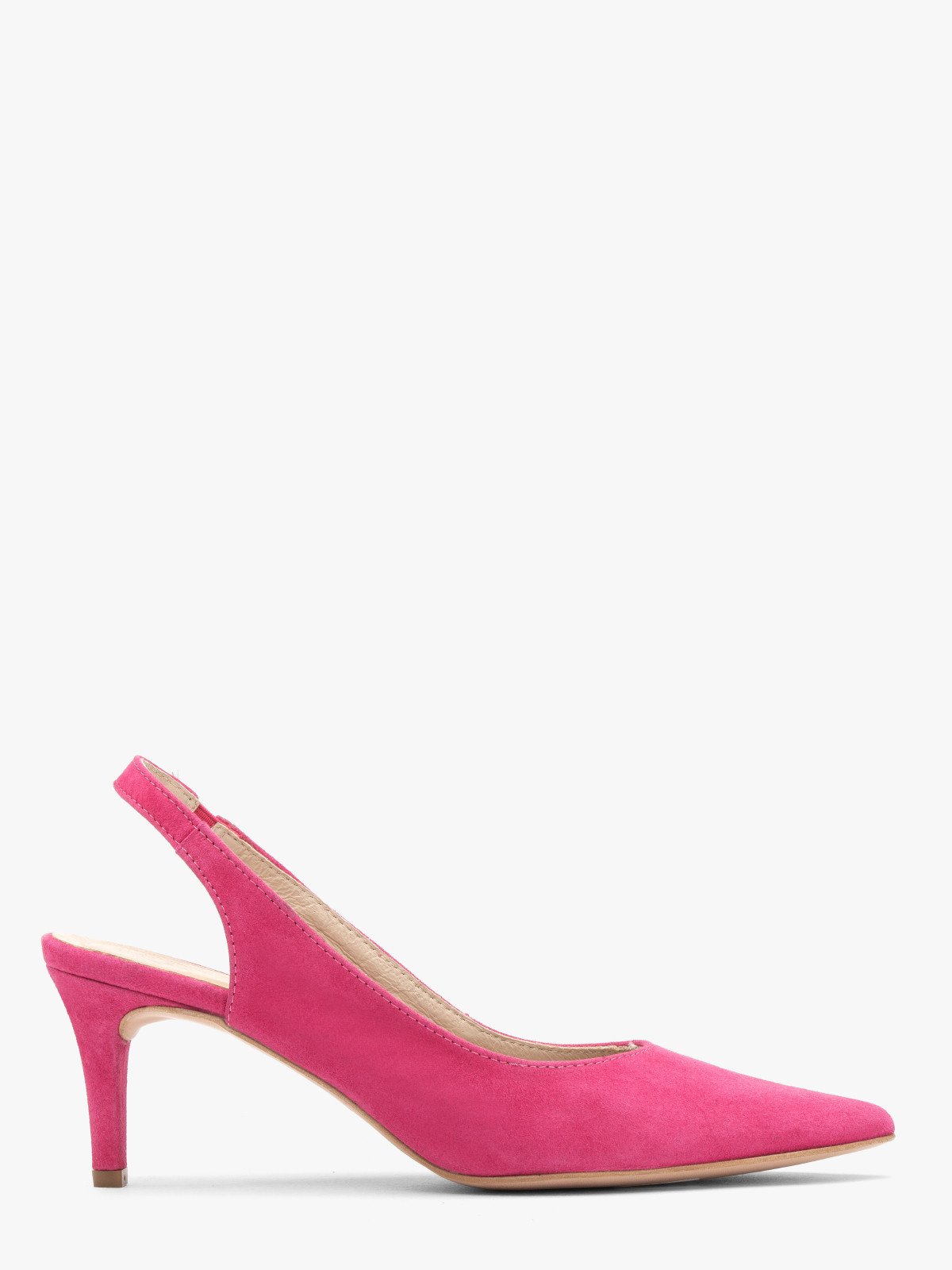 Czółenka typu slingback w kolorze fuksji JOAN