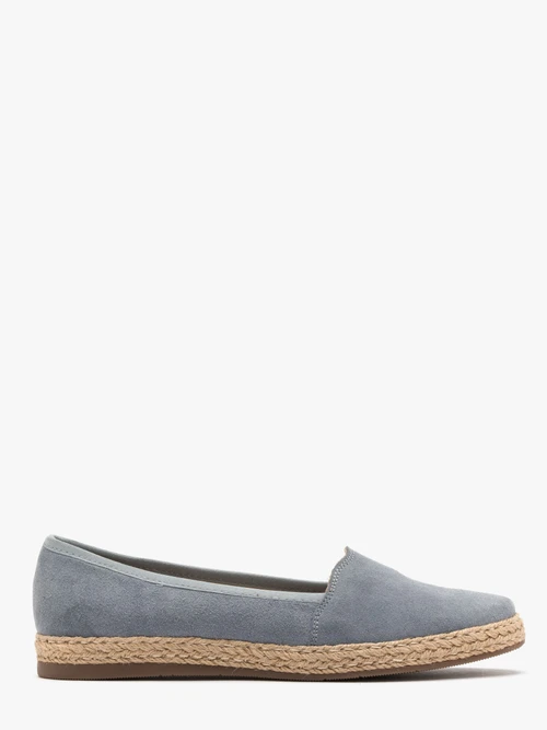 Niebieskie espadryle