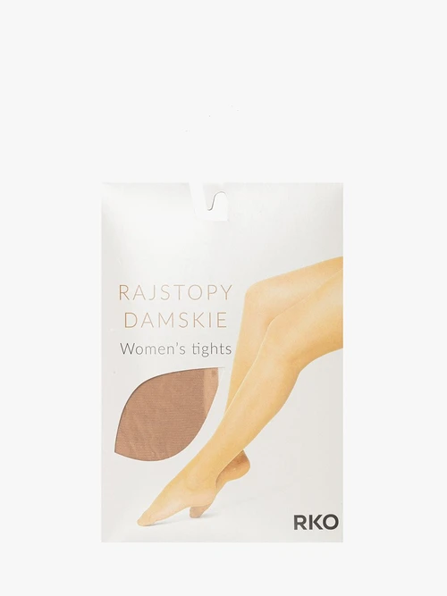 Cienkie rajstopy klasyczne w kropki 8 DEN