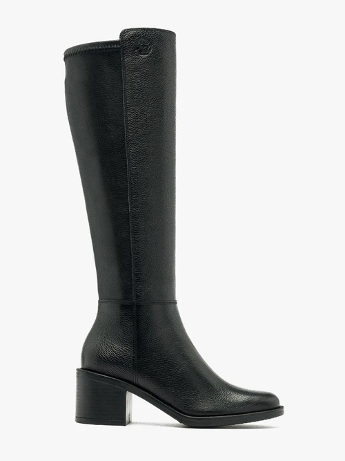 Czarne kozaki damskie