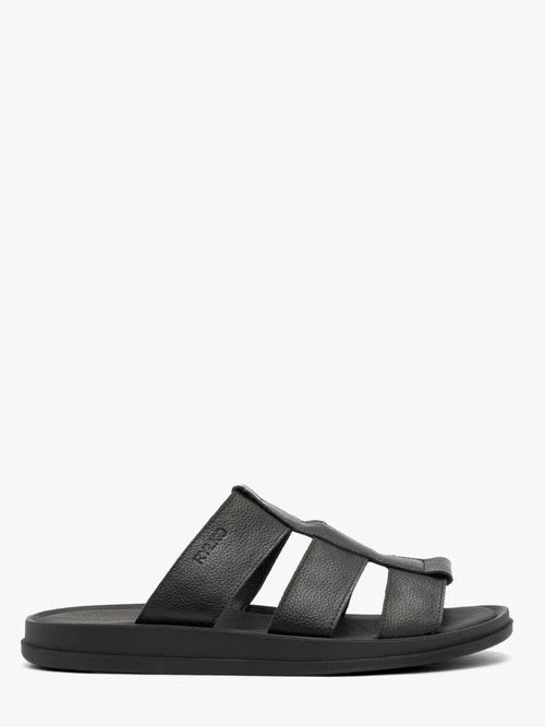 Czarne klapki męskie